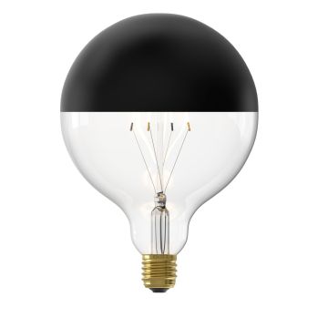 Kopspiegel Zwart 200lm 4W 1800K E27 dimbaar