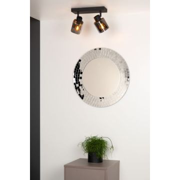 Lucide ALION - Plafondspot - 2xE14 - Zwart