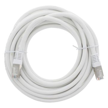 Ql ftp kabel cat6/2rj45 kpn wit 3m