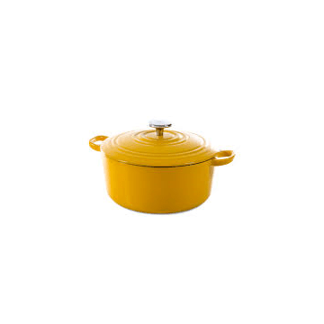 Braadpan Bourgogne 24 cm geel