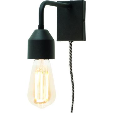 Wandlamp madrid zwart