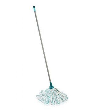Mop Classic met steel viscose blauw