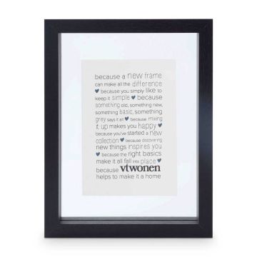 Fotolijst A6 zwart