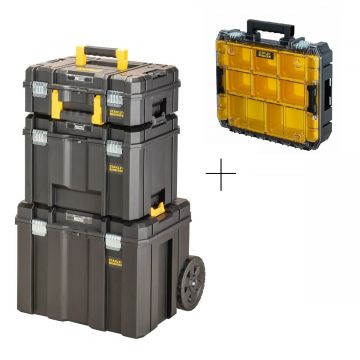 Gereedschapswagen 3-in-1 PRO-STACK FMST75753-9 + organiser