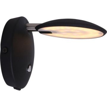 Zenith LED wandlamp zwart