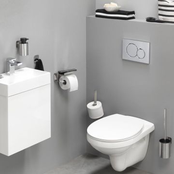 Reserverolhouder Colar rvs glans