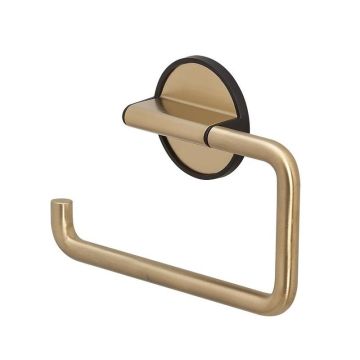 Toiletrolhouder Tune messing / zwart