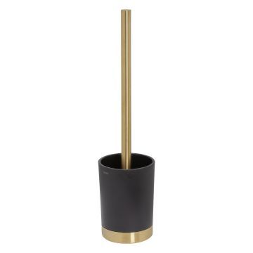 Toiletborstel messing / zwart