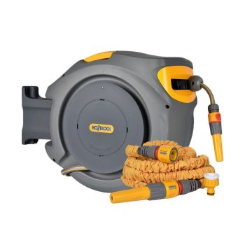 Wandslangenbox Autoreel 20m + Superhoze 7,5m