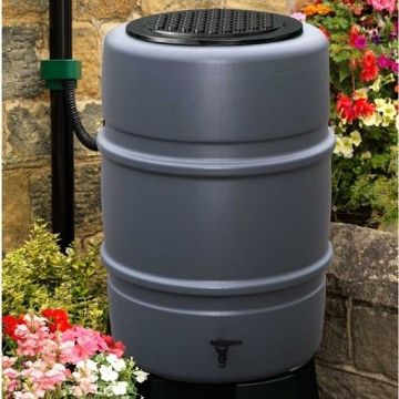 Regenton antraciet 168 L