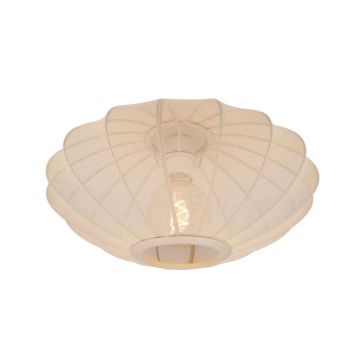 lucide corina plafonnière ø 40 cm 1xe27 beige  