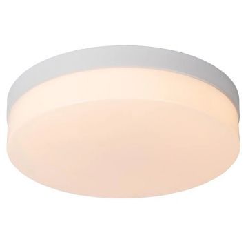 Plafonnière biskit Badkamer wit O28 LED