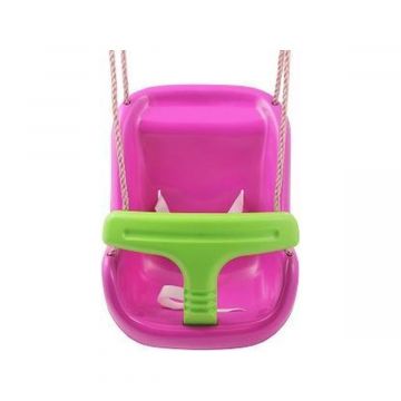 Babyschommel luxe paars/groen 1,85 m