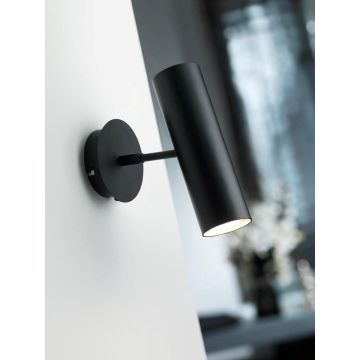 MIB 6 wandlamp zwart