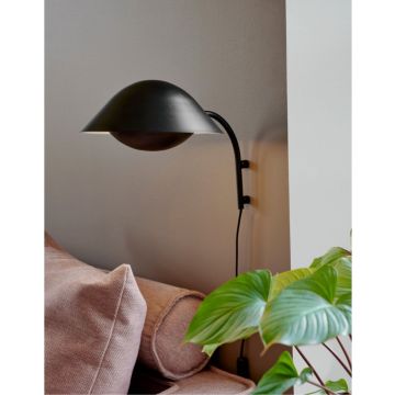 Wandlamp Freya zwart
