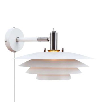 Wandlamp Bretagne wit