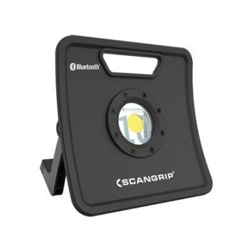 Bouwlamp dimbaar Nova 10k zwart
