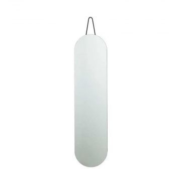 Wall mirror A-Wall Mirror 120x30 Black