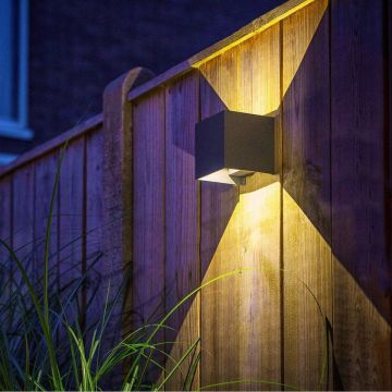 Wandlamp Mauri zwart 12V