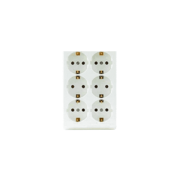 Contactdoos 6V