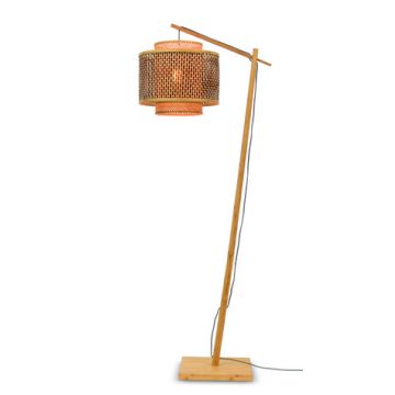 Vloerlamp Bhutan naturel S