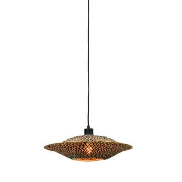 Hanglamp Bali naturel/zwart S