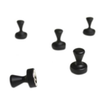 Groovy Magnets pionmagneet zwart