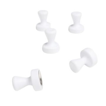 Groovy Magnets pionmagneet wit