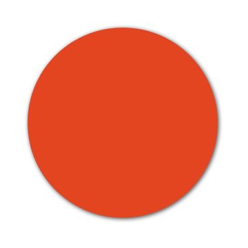 Magnetic sticker / red