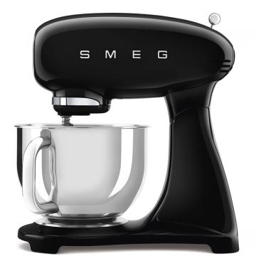 Smeg keukenmachine SMF02BLEU zwart