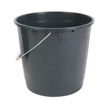 Emmer met maataanduiding 5 l zwart