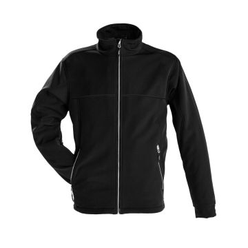 Gevoerde softshell jas Odense Black XL