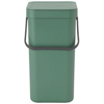 Sort & Go afvalemmer 12 l groen