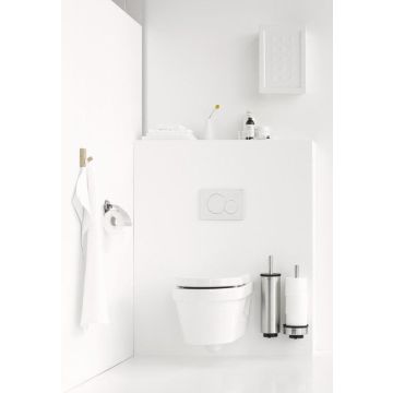 Toiletrolhouder met klep Profile mat