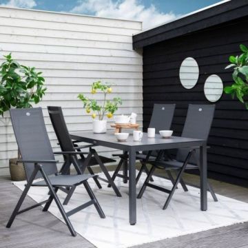 Tuinstoel Aruba antraciet
