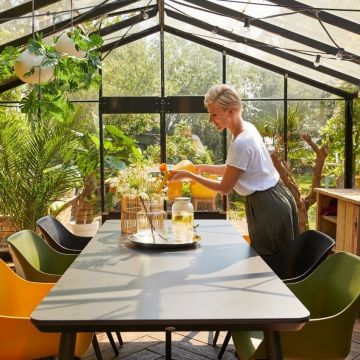 Tuintafel Sophie Studio HPL zwart