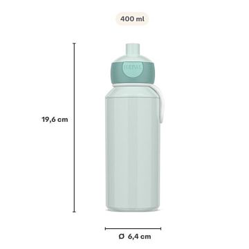Drinkfles pop-up Campus 400 ml unicorn