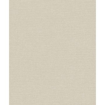 Behang linnen Touch plain beige