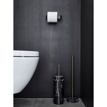 Reserve toiletpapierhouder Nero zwart