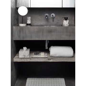 Badmat Maks 60x60 grijs