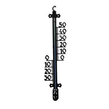 Buitenthermometer 65 cm kunststof