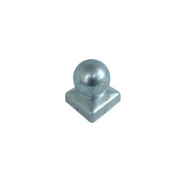 Paalornament met kogel 71 x 71 mm