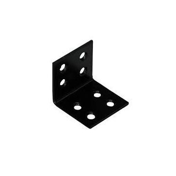 Versterkingshoek zwart 40 x 40 x 40 x 2 mm