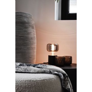 Tafelarmatuur Rond Zwart E27 85*85*85mm