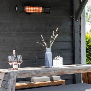 Heater Heat and Beat zwart