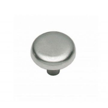 Meubelknop 28 mm nikkel mat