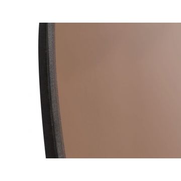 Mirror Organic ovaal bruin