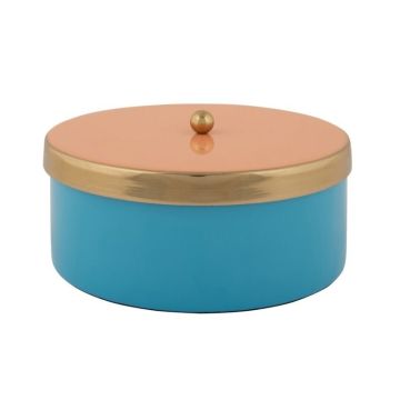 Koektrommel Double Funky M blauw