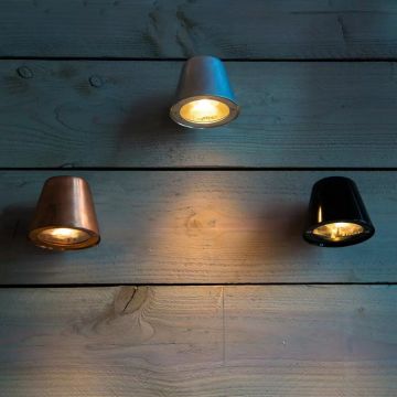 Wandlamp Vita Cup zink