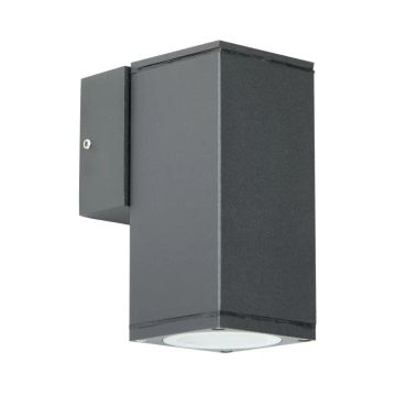 Wandlamp Kelvin Down antraciet